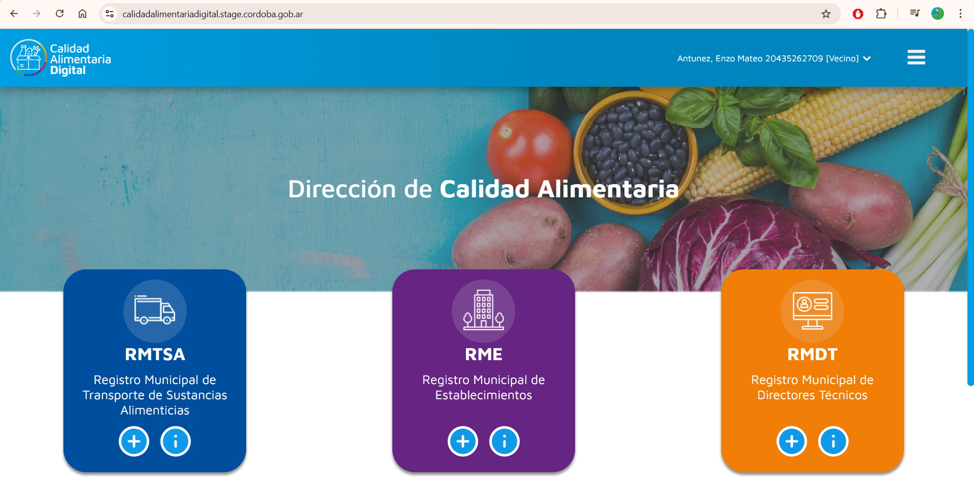 Gestión de Calidad Alimentaria - CIDI - Gobierno de Córdoba